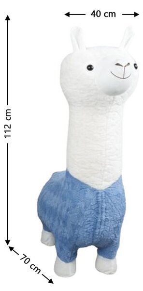 Taburet Alpaca KJP4336, Albastru