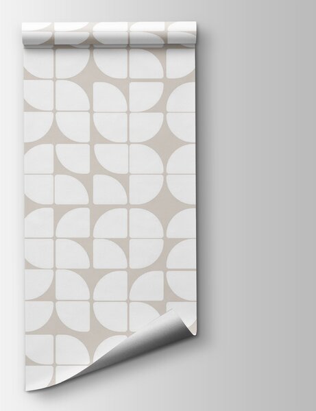 Fototapet Un model de cercuri și linii, Fototapet geometric 3D, Fototapet populare, w07907v4 - Tapeko.ro
