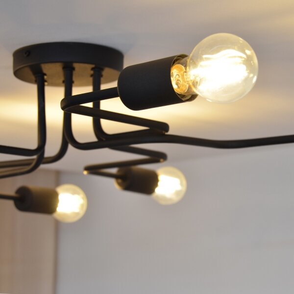 LED Lustră aplicată TUBE 6xE27/15W/230V