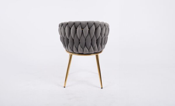Scaun Living Tapitat KJC12 Gri