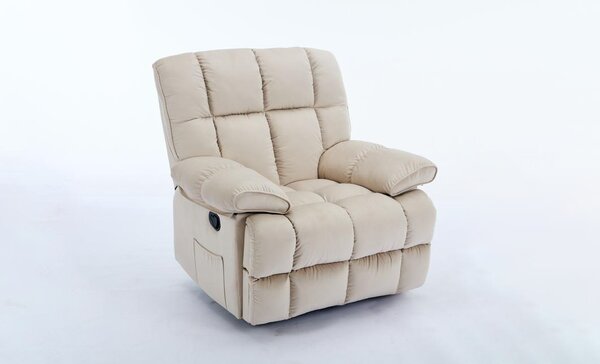 Fotoliu Rotativ cu Recliner KJC4423 Bej