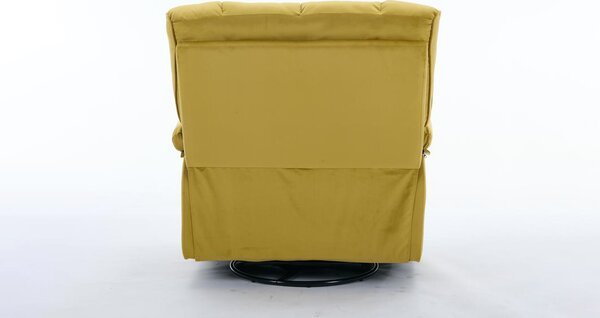 Fotoliu Rotativ cu Recliner KJC4423 Mustar