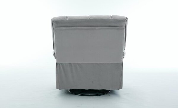 Fotoliu Rotativ cu Recliner KJC4423 Gri