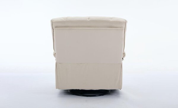 Fotoliu Rotativ cu Recliner KJC4423 Bej
