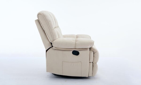 Fotoliu Rotativ cu Recliner KJC4423 Bej