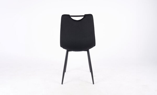Scaun Living Tapitat KJC0358 Negru