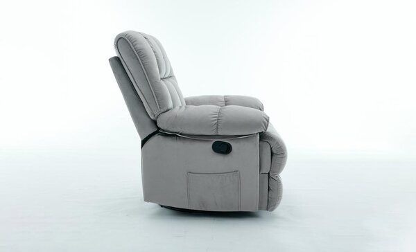 Fotoliu Rotativ cu Recliner KJC4423 Gri