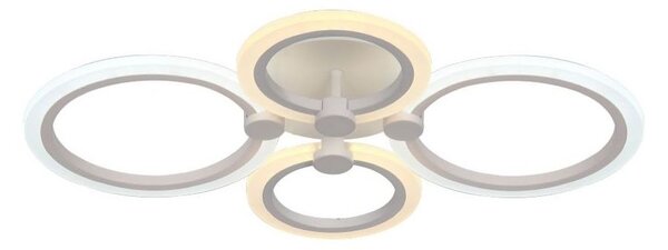 Lustră LED dimabilă aplicată LED/45W/230V 3000-6500K + telecomandă