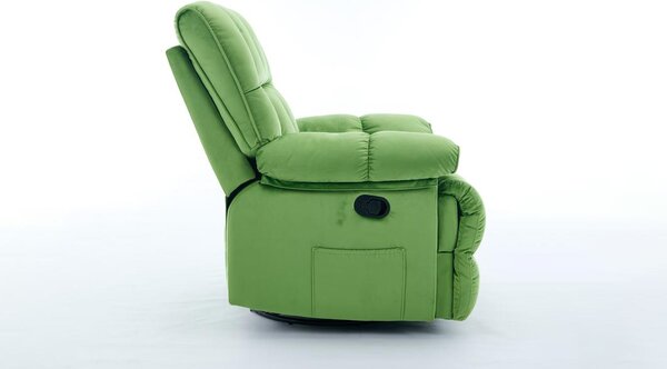 Fotoliu Rotativ cu Recliner KJC4423 Verde