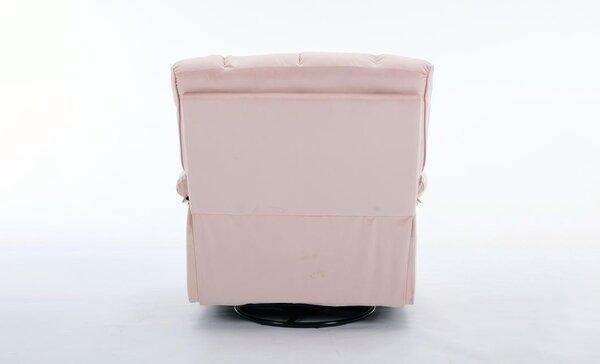 Fotoliu Rotativ cu Recliner KJC4423 Roz