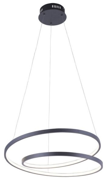 Lustră LED dimabilă pe cablu ROMAN LED/30W/230V neagră Paul Neuhaus 2472-18