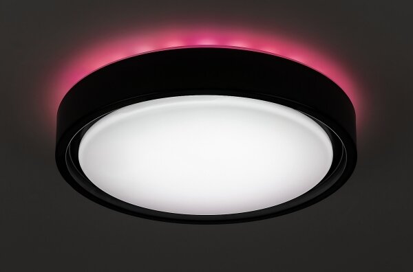 Rabalux - Plafonieră LED RGB dimabilă cu senzor LED/28W/230V + telecomandă