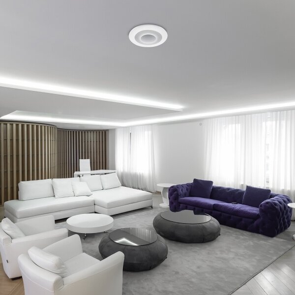 Plafonieră LED RGB dimabilă Rabalux LED/40W/230V + telecomandă 3000-6000K
