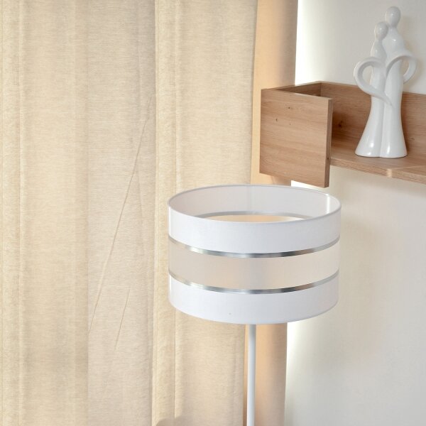 LED Lampadar HELEN 1xE27/15W/230V alb