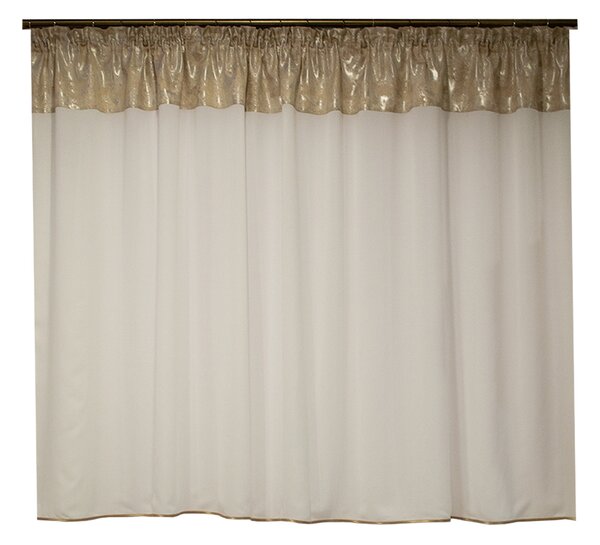 Perdea Velaria voal premium ivoire, 255x140 cm