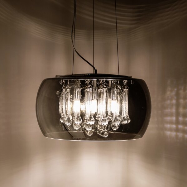Lustră de cristal pe cablu CRYSTAL 6xG9/42W/230V Zuma Line P0076-06X-F4FZ