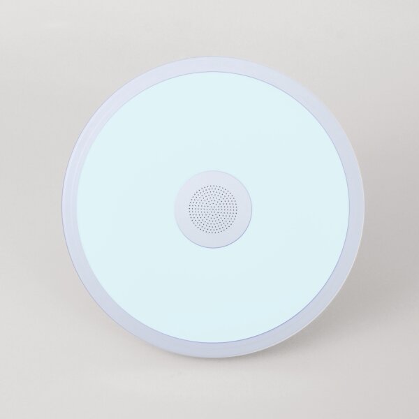 Corp de iluminat LED RGB pentru baie cu difuzor RAFFY LED/18W/230V IP44 Globo + telecomandă