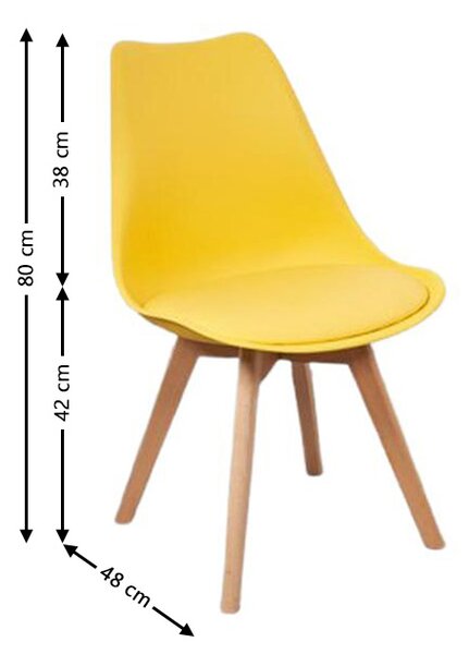 Scaun Living J900 Galben