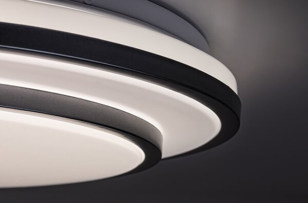 Rabalux 2131 - Plafonieră LED dimabilă LUPITA LED/40W/230V argintie + telecomandă