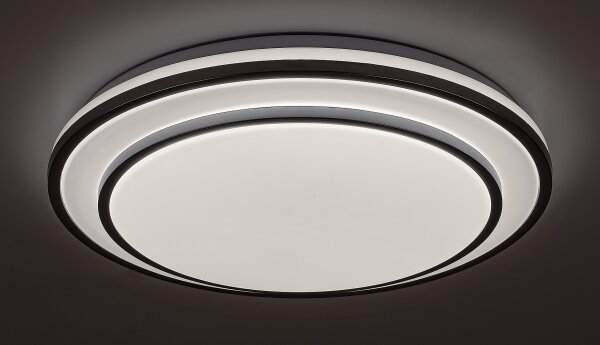 Rabalux 2131 - Plafonieră LED dimabilă LUPITA LED/40W/230V argintie + telecomandă