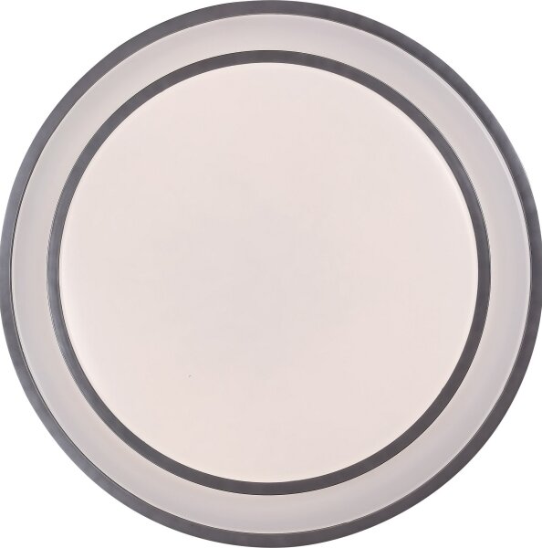 Rabalux 2131 - Plafonieră LED dimabilă LUPITA LED/40W/230V argintie + telecomandă