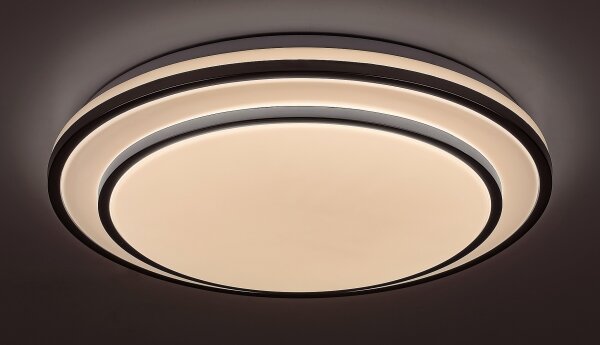 Rabalux 2131 - Plafonieră LED dimabilă LUPITA LED/40W/230V argintie + telecomandă