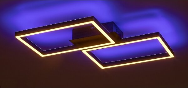 Plafonieră LED RGB dimabilă LUDANO LED/40W/230V Rabalux 71032 + telecomandă
