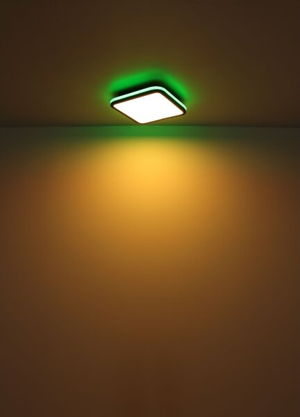 Plafonieră LED RGBW dimabilă JAXXI LED/40W/230V Globo 41391-40 + telecomandă