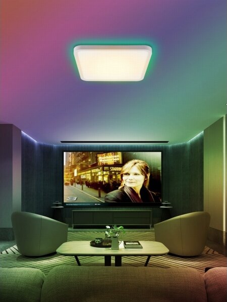 Immax NEO 07168-W40-LED RGB+CCT 50W/230V Wi-Fi Tuya alb cu DO dimabil