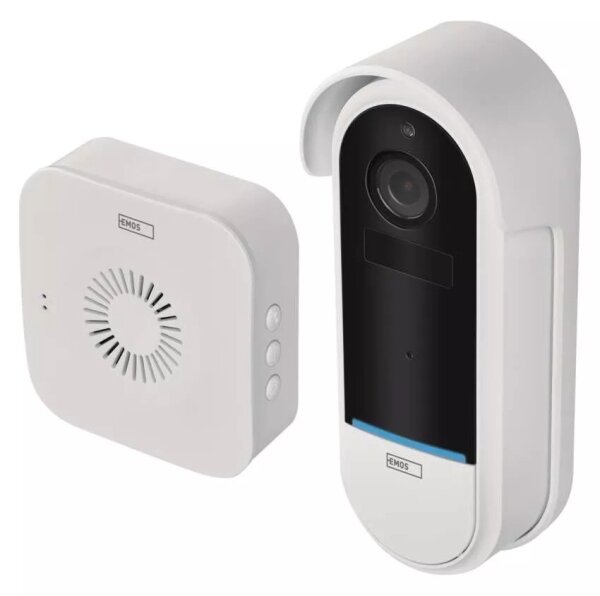 Sonerie video fără fir cu senzor de mișcare GoSmart 5V 3xAA IP65 Wi-Fi Tuya
