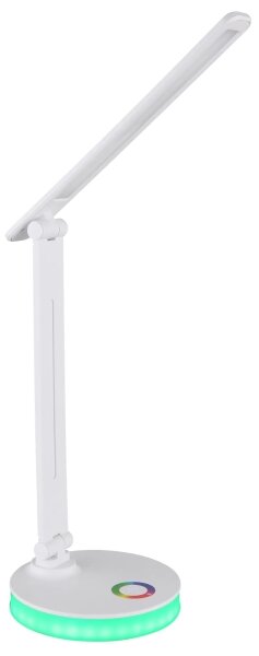 Globo 58445W - Lampă de birou LED RGBW dimabilă GERALDO LED/5W/230V + LED/2W