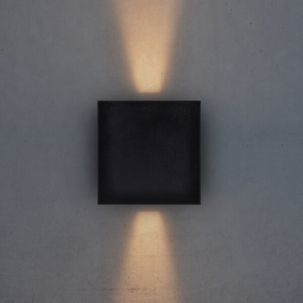 Aplică LED de exterior Brilagi CUBE LED/6W/230V IP54