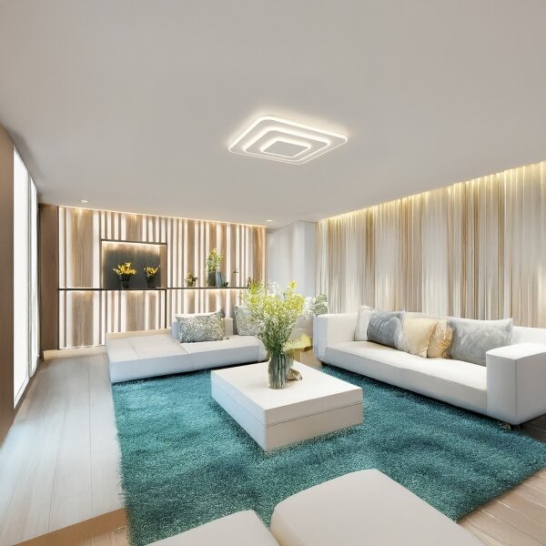 Brilagi - Plafonieră LED dimerizabilă MODERN/72W/230V 3000-6000K + telecomandă