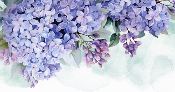 Fototapet Buchet de flori mov, Fototapet natură, Fototapet populare, w08223 - Tapeko.ro