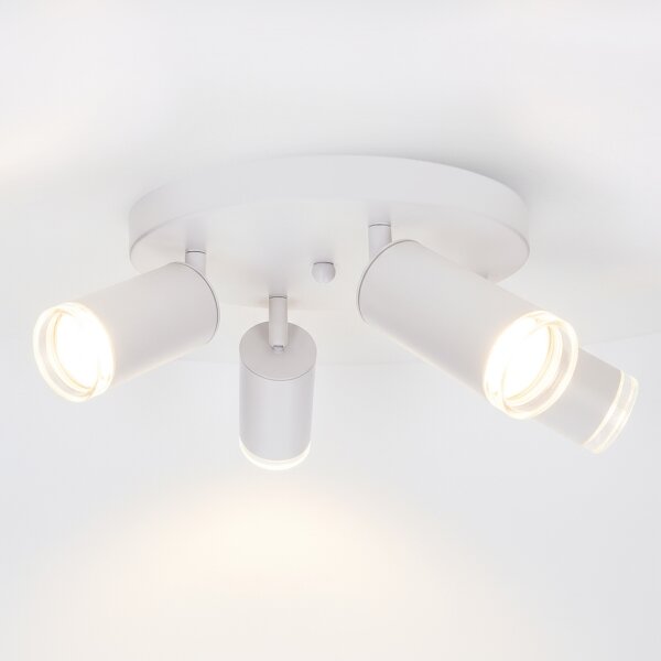 Spot pentru baie Brilagi SELE AQUA 4xGU10/30W/230V IP44 alb