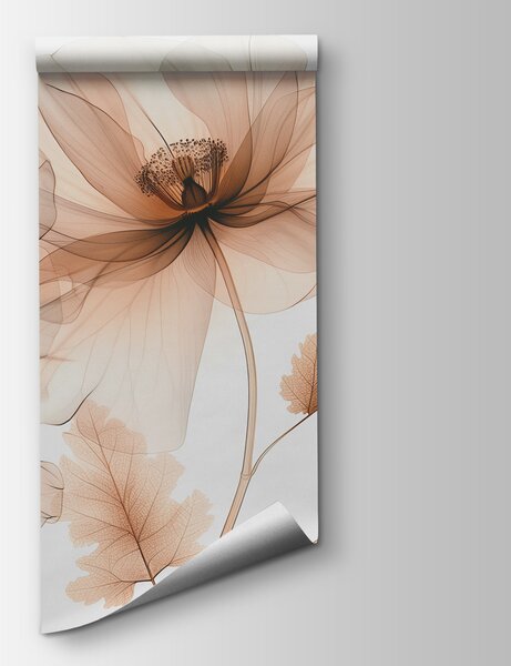 Fototapet Un model floral elegant, în nuanțe delicate, Fototapet natură, Fototapet populare, w01482 - Tapeko.ro