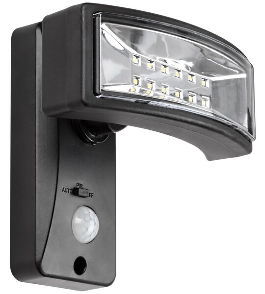 Corp de iluminat LED solar cu senzor VALPOVO LED/2,4W/3,7V IP44 Rabalux 77019