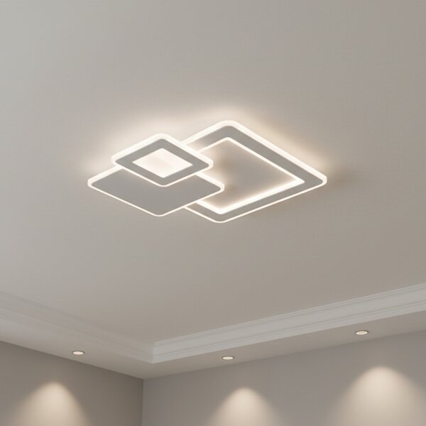 Brilagi - Plafonieră LED dimabilă MODERN LED/93W/230V 3000-6000K + telecomandă