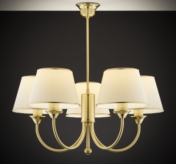 Jupiter 286 - CL 5 - Candelabru pe tijă CLASSIC 5xE27/60W/230V