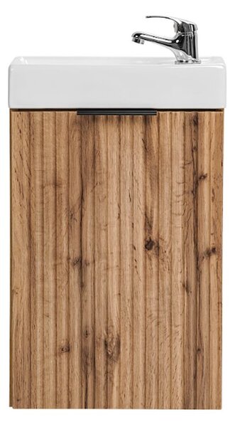 Set dulap Comad Adel Oak ADEL OAK 82-40-B-1D, lavoar Comad Veda UM-VEDEA40