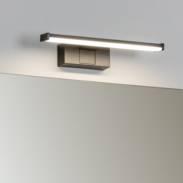 Brilagi - VESTRA Lumină LED pentru oglindă de baie, 6W, 230V, 30 cm, IP44, negru