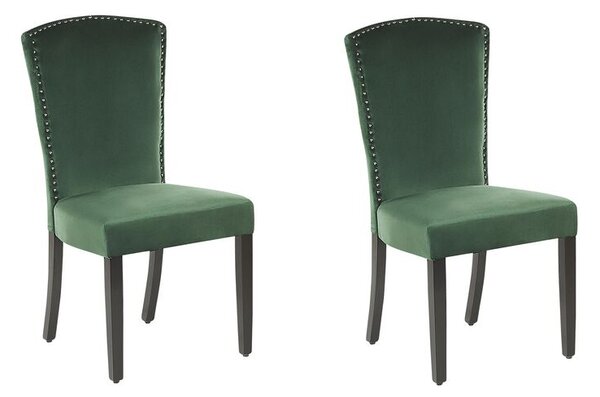 Set 2 buc. scaune sufragerie PASCO (verde). Promo -21%