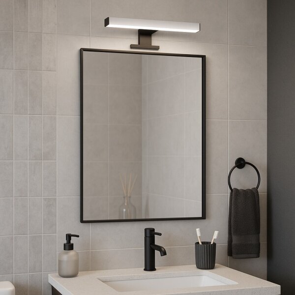 Rabalux 75051 - Iluminare LED pentru oglindă de baie OLIRO LED/6W/230V IP44 40 cm negru