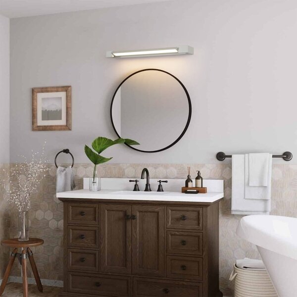 Brilagi-LED Oglindă iluminată pentru baie AQUA LINE LED/18W/230V 60 cm IP44 crom mat