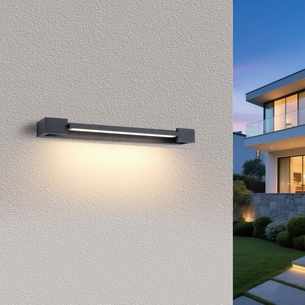 Brilagi Iluminare LED pentru oglindă AQUA LINE, 12 W, 230 V, 45 cm, IP44, antracit