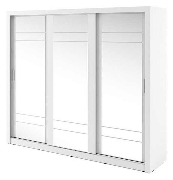 Dulap Fresno 101Alb, 22x25x6cm, Uși dulapUși dulap: Glisante