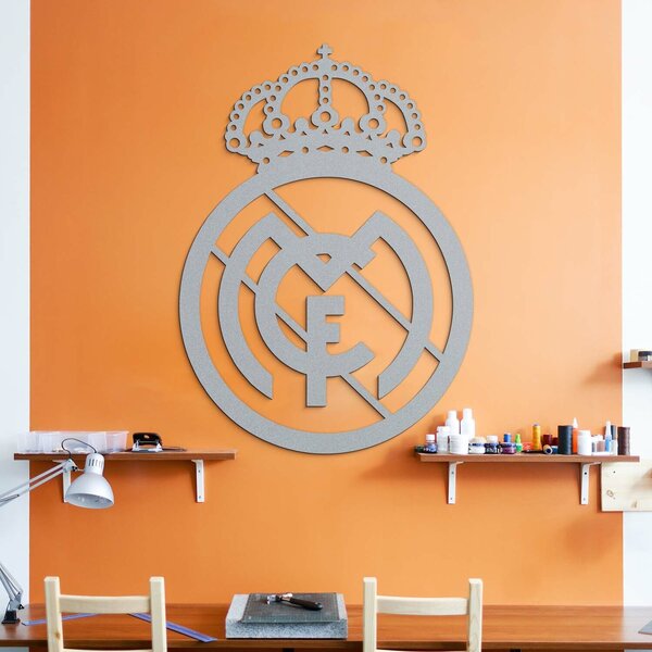 DUBLEZ | Tablou Real Madrid din lemn