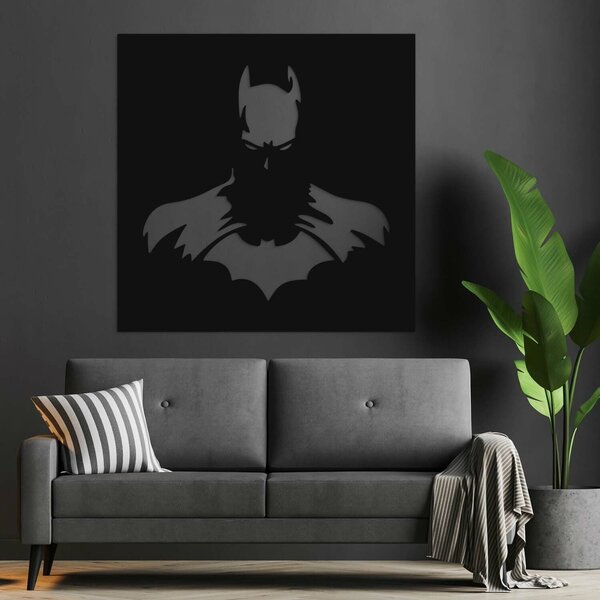 DUBLEZ | Tablou din lemn cu personajul - Batman