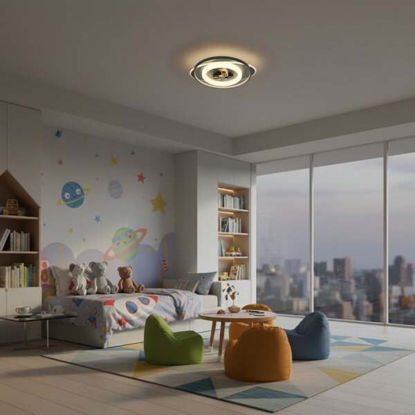 Brilagi - Plafonieră LED dimabilă pentru copii ASTRO LED/68W/230V 3000-6000K +telecomandă