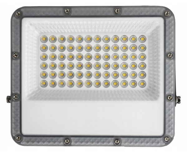 Proiector LED exterior, 50 W, 230 V, 4500 K, IP65, gri
